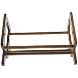 iplusmile Desktop Book Rack Organizer Made of Wear-Resistant with Fine Workmanship and Smooth Surface, Practical Storage Rack for Books, Magazines, and Office Supplies, for Home Office