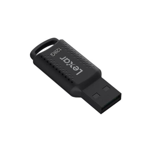 Lexar Pen Drive JumpDrive V400 128GB USB 3.2 Gen 1 Flash Drive, Up to 100MB/s Read