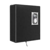 Waterproof Tankless Water Heater Electric Cover for RTEX-18 Tankless Waters Heaters with PVC Clear Viewing Window, Instant Hot Water Heater Covers 420D Heavy-Duty Oxford 15.5" X 4.5" X 19.5"(Black)