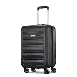 American Tourister Westridge Hardside Luggage Set with Spinner Wheels, Black, Carry-On