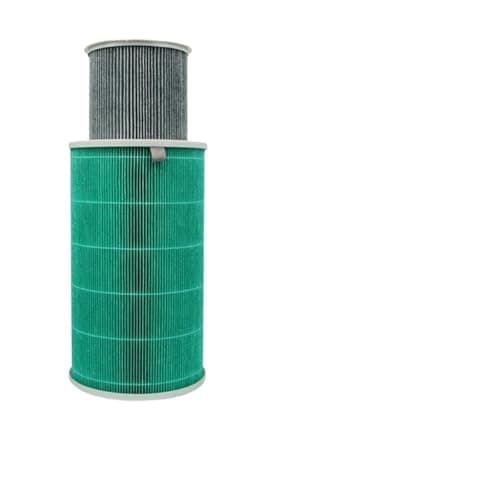 Cylinder Composite Filter,Compatible For Xiaomi, Mi Air Purifier 1/2 Generation Pro 2S Formaldehyde & PM2.5 Filter Green