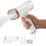 Handheld Steamer Iron for Clothes - 1000W Foldable Clothes Steamer Fastly Make Clothes Soft & Smooth with Strong Steam, 20-Second Heat Up, Suitable for All Fabrics