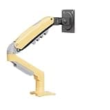 WYSJKJGH Computer monitor bracket robotic arm, no-drill heightening cantilever frame F80(F80-xd|Darkrockyellow)