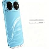 SHSJYA Metal Integrated Phone Dust Mesh Cover [2Pack]，Compatible with Huawei Nova 16 / 16Pro / 16Ultra / 16i，Scratch-Resistant and Waterproof Speaker Anti Dust Protector Sticker (Silver,for 16Ultra)