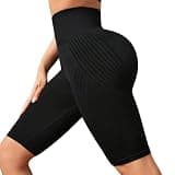 Deedlite Cellulite 3D Leggings Shorts for Women, Anti Cellulite Leggins for Lipedema, High Waisted Push Up Sculpting Fitness Pants (Z-Black, S)