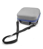 CASEMATIX Carrying Case Compatible with Oxiline Pressure XS Pro Blood Pressure Monitor – Hard Shell Travel Case with Shoulder Strap, Acccessory Pocket, Divider and Carry Handle - Case Only