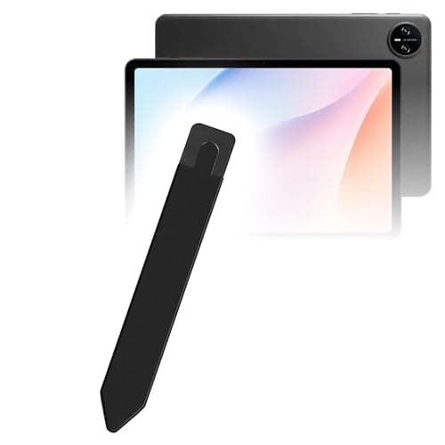 BoxWave Stylus Pouch Compatible with Doogee Tab A9 - Stylus PortaPouch, Pen Stylii Holder Carrier Portable Self-Adhesive - Jet Black