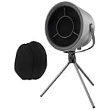 Hosrivae Portable Range Hood Outdoor Grilling and Hot Pot, 3- Tabletop Fan with Replaceable Filter, USB Rechargeable Smoke Kitchen BBQ, White(#7)