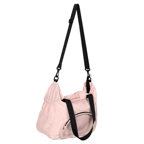 LIOOBO Stylish Large Capacity Portable Messenger Bag for Multi Purpose Diaper Tote and Bag for Travel and Everyday Use Versatile Storage for Moms