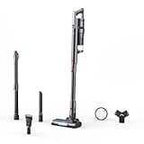 RONEAIR Cordless Vacuum Cleaner 50Kpa 80K RPM Brushless Motor Vacuum Cleaners for Home, Stick Vacuum with LED Illuminated Floor Brush, Rechargeable Cordless Vacuum for Pet Hair Carpet Hardwood Floor