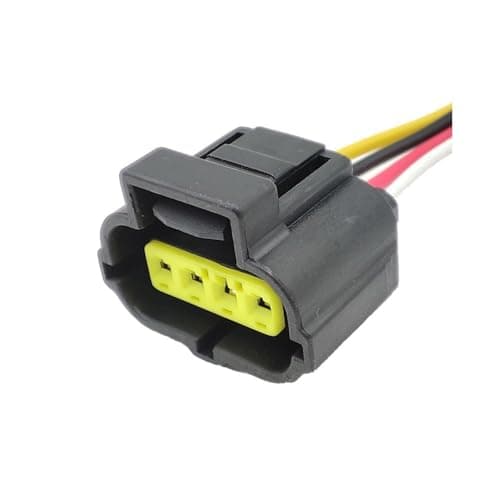 YHKOSXC 4 Pin Car Throttle Plug Wire Connector Pigtail for 178399-2 184046-1 90980-10711(1PCS)