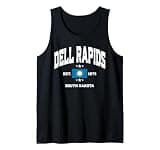 Dell Rapids South Dakota SD Retro Throwback Souvenir Tank Top