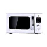 OISNGWNG 20L Countertop Microwave Oven with 60 Minutes Timing-Memory Turntable-Microwave with Smart Sensor, Easy Clean Interior