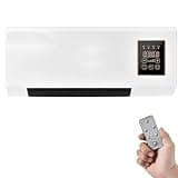 Wall Mount AC Heater, 2 in 1 Compact Portable Cooling Unit for Bedroom, Energy Efficient Dual Mode Climate Control, Space Saving Design for Small Rooms, Quiet Operation