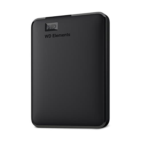 Western Digital 1TB Elements Portable External Hard Drive - USB 3.0 - WDBUZG0010BBK-WESN (Renewed)
