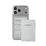 XTEINK X3 eBook Reader (Developer Edition), 3.7" Pocket E-Ink eReader, Ultra-Thin 0.2", 2 oz, Magnetic-Ready Pogo-Pin Charging, Gyroscope Page-Turn, Distraction-Free Reading, 16GB, Mist Gray