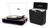LP&No.1 Belt-Driven Record Player and Vinyl Record Storage Case