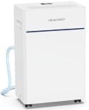 VEAGASO Dehumidifier for Basement, 28 Pints, 2000 Sq.Ft, 38dB Quiet