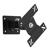 iumLeap Tv Wall Mount,Tv Wall Bracket TV Wall Mounting Set Tv Bracket Plane 360 Degree Rotation Wall Stand Monitor Bracket for 14-27 in TV Load Bearing 10KG