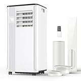 Portable Air Conditioners - 2026 Upgraded 10000 BTU Portable AC for Room up to 450 Sq. Ft, 3 in 1 AC Unit with 24H Timer, Smart Sleep Mode, Remote Control, Air Cooler for Bedroom Kitchen Small-Rooms