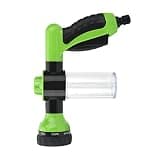 Drfeify High Pressure Car Wash with Adjustable Spray Settings for Effective Foam Cleaning At Home and on Vehicles (Green)