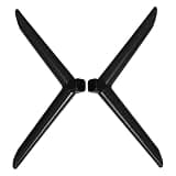 BESPORTBLE Universal Tv Stand Base 1 Pair Single-Hole Plastic Tv Pedestal Feet with Sturdy Support and Easy Installation for Home and Conference Rooms Replacement