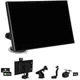 11" Wireless CarPlay Screen for Car, Portable 11" CarPlay & Android Auto IPS Touchscreen with 4K Front Dash Cam 1080P Backup Cam, Bluetooth, Navigation, Mirror Link, Voice Control, FM