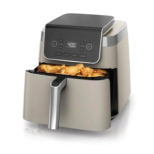 Air Fryer Pro XL 6.5-QT Basket Air Fryer, 4-in-1 Functionality, Air Crisp Technology, Nonstick, AF180WMBL Cyberspace - : Up To 75% Less Fat Than Traditional Air Frying Methods (Stone)
