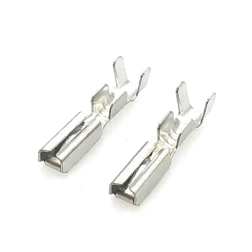 50 Pcs 2.2 Mm Car Wire Terminal Male Female Auto Cable Connector Brass Pins For DJ621-G2(Orange,50 Pcs)