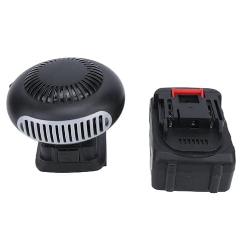 Aumotop Battery Powered Space Heater, Cordless Portable Heater Electric Tricycle Car Defroster 12000mAh for Outdoors, Clear Windshield, Prevent Fog