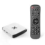 4K Android TV Box, 4GB RAM 32GB ROM, Quad-Core CPU Mali-G31 GPU, Dual Band WiFi 6 & Bluetooth 5.0, 100M Ethernet, Smart TV Box with HDMI Cable