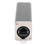 Hamwesh RJ45 Coupler, IP68 Cat6 Coupler, Ethernet Cable with Secure Locking System for Cat5e Cat7 Cat8 Outdoor PoE Network Extension