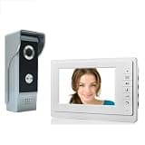 ONMYJFD Color Video Door Phone Intercom Doorbell System Kit Doorphone Speakerphone Night Vision Camera