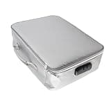 Yechiry Document Organizer, 14.17 X 10.63 X 3.94in 2 Way Zip Upgraded Heat Insulated Fireproof Waterproofing Box Organizer, Home Travel Safe Storage for Important Documents Files