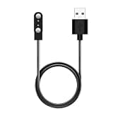 UYRGT【2 Pack Magnetic USB Charging Cable GT55 Smartwatch, Auto-Attach Charger, Black