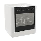 800W Countertop Dishwasher, 5.5L Mini Dishwasher for 6-8 People