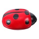 DOITOOL Weatherproof Ladybug-shaped Key Holder Box Made of Sturdy Resin with Realistic and Cute Design Secure Yard Key Hiding Solution to Hold Multiple for Outdoor Garden Decoration