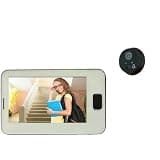 ONMYJFD 4.3 Inch IR Night Vision Doorbell Camera Peephole Viewer Door Bell Smart Home Monitor Digital