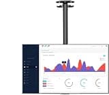 LNNW Ceiling TV Mount, Wall TV Mount Bracket, Fits 37-85inch LCD Flat Screen TVs, Metal Expansion Screw Fixing for Most LED LCD Flat Curved Screen TVs & Monitors
