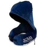 Von Dutch Eyeconic Hooded Ergonomic Memory Foam Travel Neck Pillow (Navy)