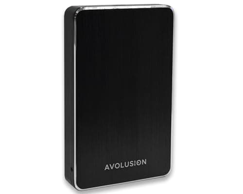 Avolusion M2 Series 1TB USB 3.0 Portable External Gaming Hard Drive (for PS4 / PS5 or Windows OS Laptop/PC) (Renewed)