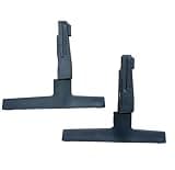 TV Stand Base Replacement Compatible with Samsung 55" UN55U8000FFXZA – 2 Legs with Screws Not Required, Tabletop TV Stand, Heavy Duty Support