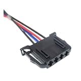 1/5/10/20 Sets 4 6 Pin Door Woofer Brake Light Tail Lamp Connector 191972716 Cable 4D0972704 With 15 Cm Wire(4p female,10 sets)