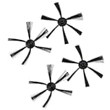 WPEIBYG 4pcs Side Brushes Kit for MULTILASER HO041 for WAP W100 Vacuum Cleaner Replacement Accessories Robot Parts