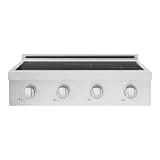 ZLINE 30 in. Paramount Induction Rangetop with 4 Element Cooktop in Satin Stainless Steel