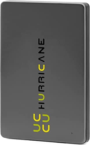 HURRICANE MD25C3 External Hard Drive 320 GB 2.5 Inch USB C Mobile Storage Drive for Photos Smart TV PC Laptop PS4 PS5 Xbox Compatible with Windows Mac Linux - Grey