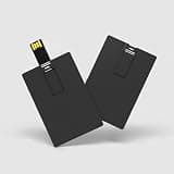 CarryBright Bulk Custom Credit Card USB Drives, Thumb Drive with Customizable Gift Box, Personalized Logo Text for Corporate Events, Trade Shows, Business and Wedding Gifts(512MB,50PCS)