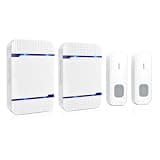 YXYFDCL Waterproof 300 Meter Long-Distance Electronic Remote Control Music Doorbell