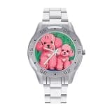 NTVOWPZO Three-Hand Analog Stainless Steel Watches for Men Easy Reader