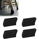 Compatible with Hauck Alpha+ High Chair Leg Extenders 2 Inch Height IncreaseHighchair Riser Feet Stable Infant Dining Chair Height Boosters, 4 Pack